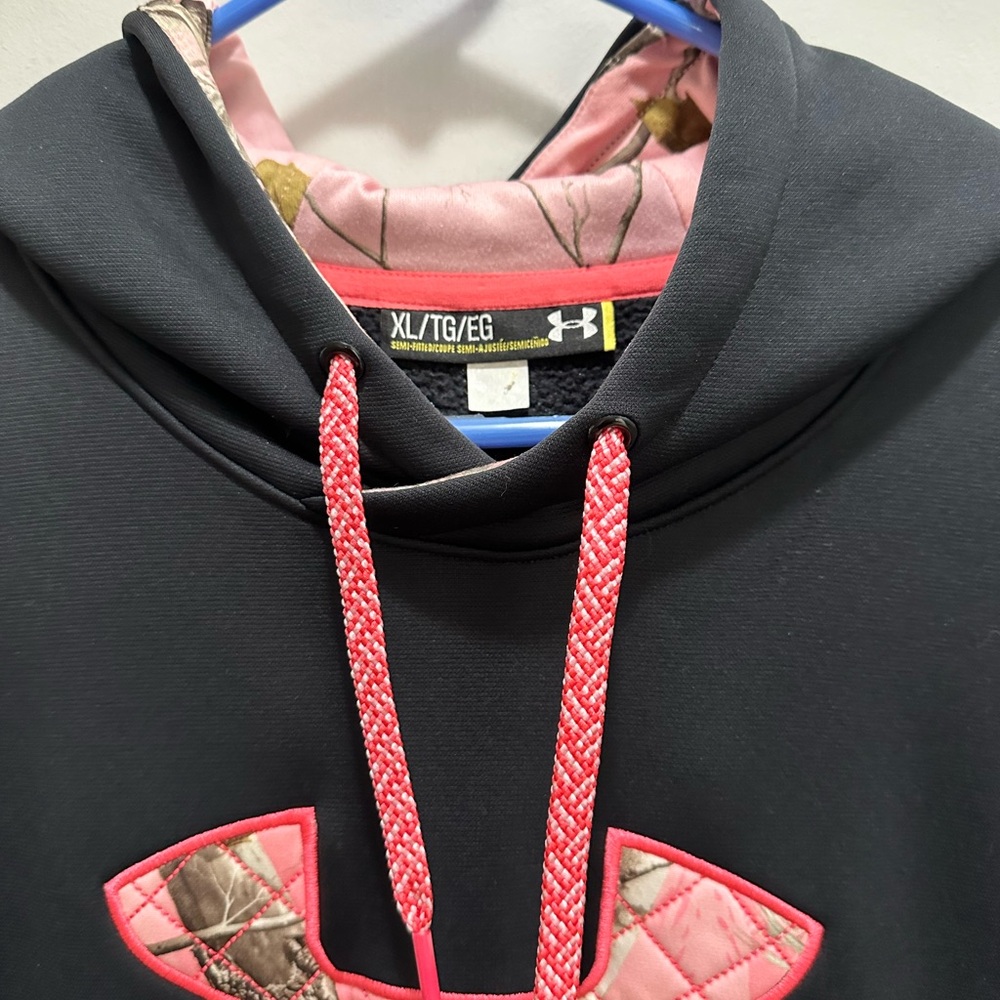 Ladies Under Armor Hooded Pullover XL